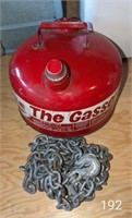 GAS CAN & LOG CHAIN