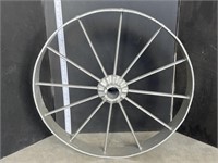 Silver steel wheel