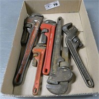 Rigid Adjustable Pipe Wrenches