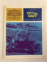 Pitt Vs Navy 1975 Program