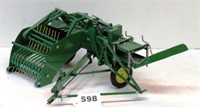 JD Pull type Baler by Ev Weber