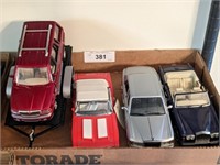 TRAY DIE CAST FRANKLIN MINT CARS