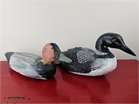 2 Decorative Ducks- Note Condition of neck on 1