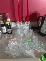 Clear glassware lot