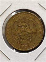1993 chuck e cheese token