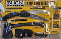 P - BUCK KNIVES CAMP & FIELD SET (Q22)