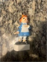 Vintage raggedy Ann pencil sharpener