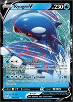 Pokemon Card Kyogre V 037/159 Crown Zenith Ultra R