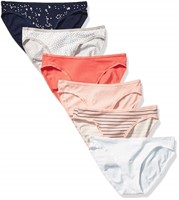 Amazon Essentials Women's Cotton Bikini Brief Unde