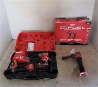 Milwaukee M18 Fuel Cordless Drill, Impact &Grinder