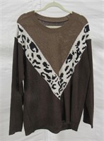 Women's Brown Sweater Sz. XL