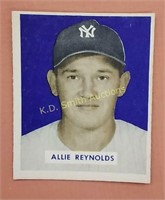 Allie Reynolds Baseball Card -