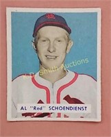 Hall of Famer Red Schoendienst Baseball Card -