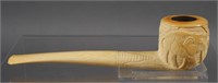 Antique Carved Ivory Tobacco Pipe