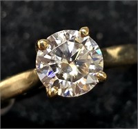 $1750 10K (2.88g) 0.02ct Moissanite