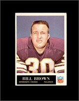 1965 Philadelphia #102 Bill Brown EX-MT to NRMT+