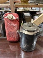 Vintage Boy Scout Canteen & Coffee Pot