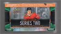 2023-'24 Upper Deck Series 2 Hockey Blaster Box -