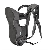 Evenflo Breathable Carrier Gray Chevron, Black,