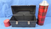 Thermos Lunch Box & Sportsman Tartan Thermos