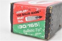 Nosler Ballistic Tip 30cal 165gr