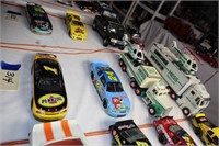 2 Hess Trucks & 2 Die Cast Cars