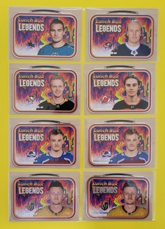 2022-23 UD Lunch Box Legends Inserts - Lot of 8