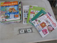Lot of Crafting, Stamping & Card Books &