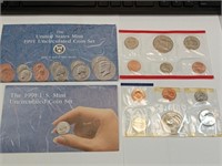 OF) Uncirculated 1991 US mint set