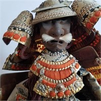 OLD WARRIOR JAPANESE SAMURAI DOLL (c. 1800-1886)