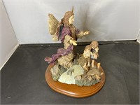 9" Guardian Angel Statuette