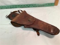 Vintage Abercrombie & Fitch leather gun holster