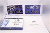 2005 US Mint Proof Coin Set 11 Coins