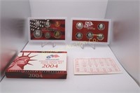 2004 US Mint Silver Proof Coins Set 11 Coins