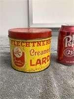 Flechtner's Creamed Lard Can