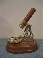 Brass & Wooden Zodiac Music box