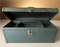 Duplex Green Metal Tool Box