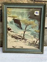 Framed Print Of Desoto Falls