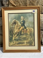 Framed General Washington Print