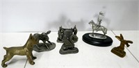 Misc. Pewter & Brass Figurines