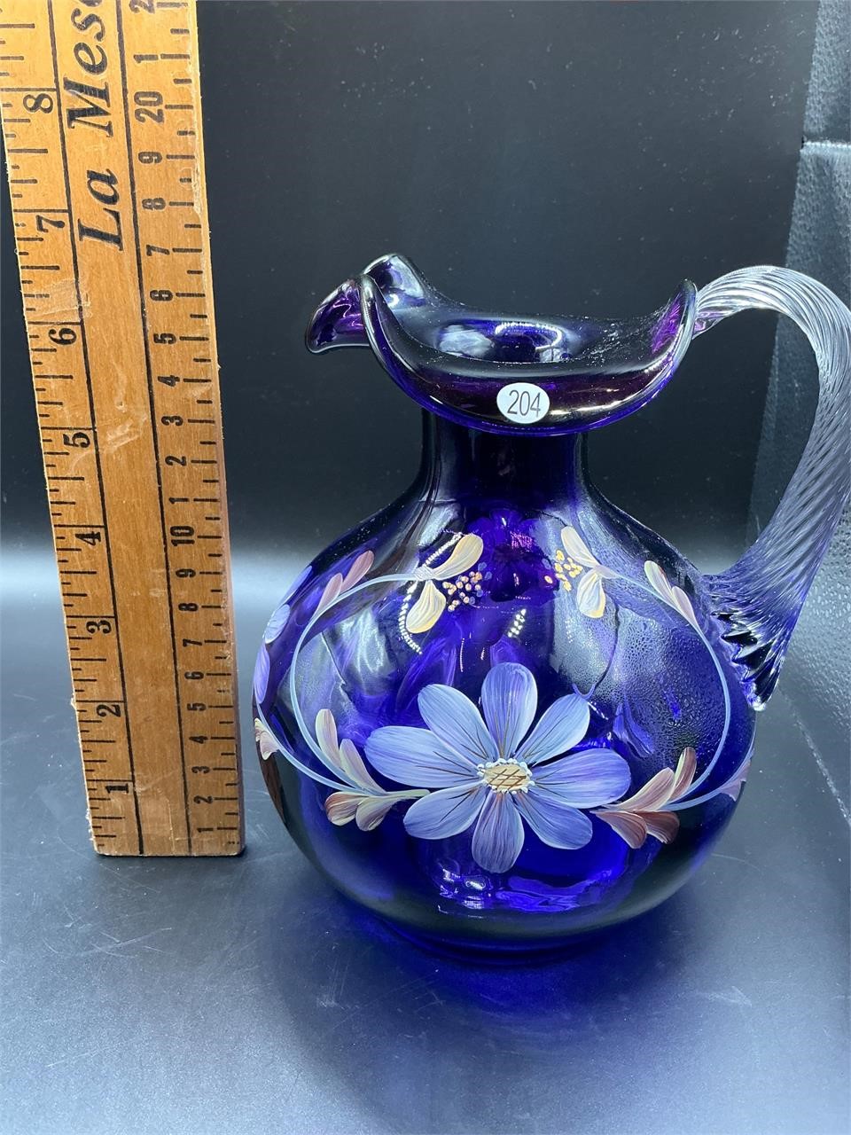 Fenton Handpainted Pitcher