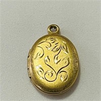 Gold Filled Pendant Marked w20-12K-GF