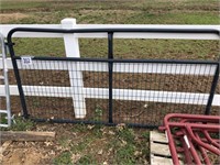 8 FT BLUE TIGHT WIRE GATE (Preview/Pick Up: 595