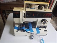 Singer Sewing Machine, Stand, Accessories