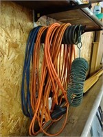 Extension Cords / Light and Related Hanging from