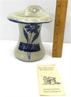 Vintage Pottery Match Holder