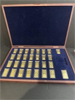 2021 US Gold Rush Era Bar Proof Set