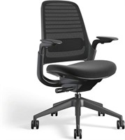 Steelcase Series 1 Work Office Chair, Licorice