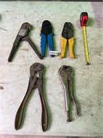 5 pair crimper ‘ cable pliers