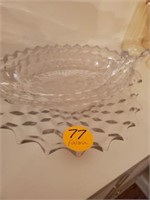 FOSTORIA PLATE AND TRAY